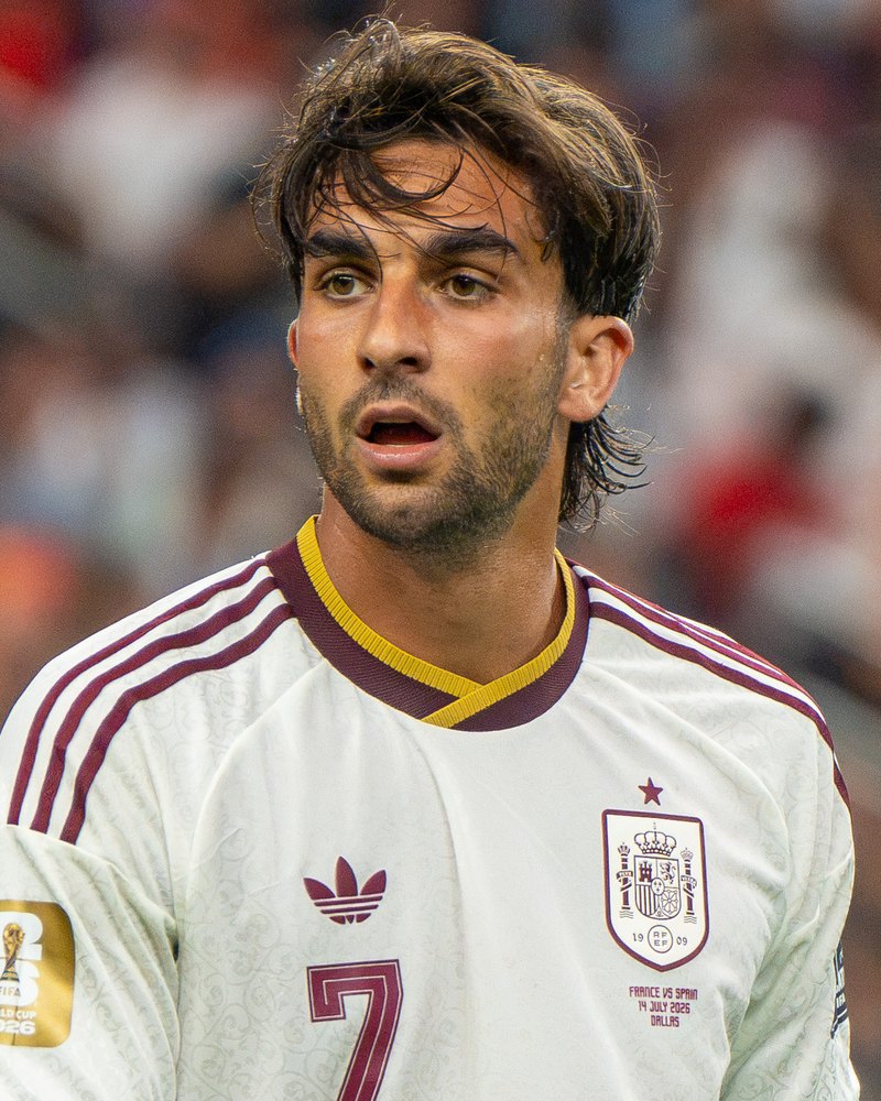 Ferran Torres in actie voor Spanje